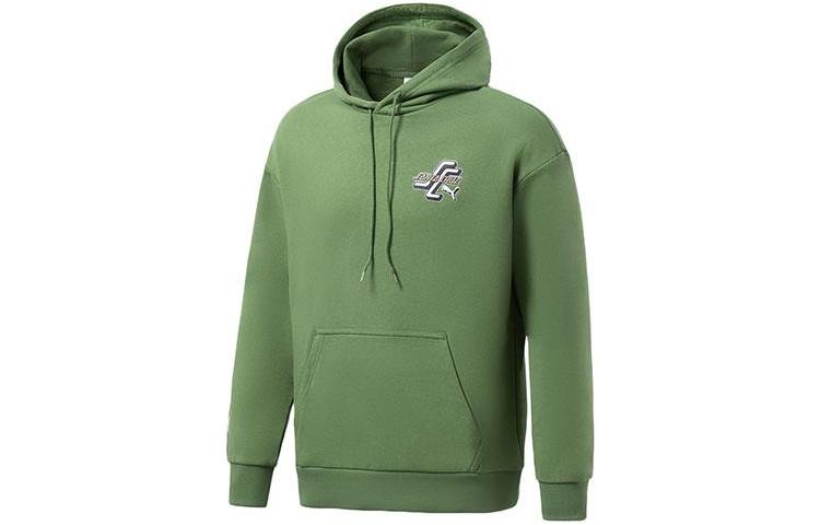 PUMA X Santa Cruz Sweatshirts Men s Green Hooded Moderate Regular 532240-67 S