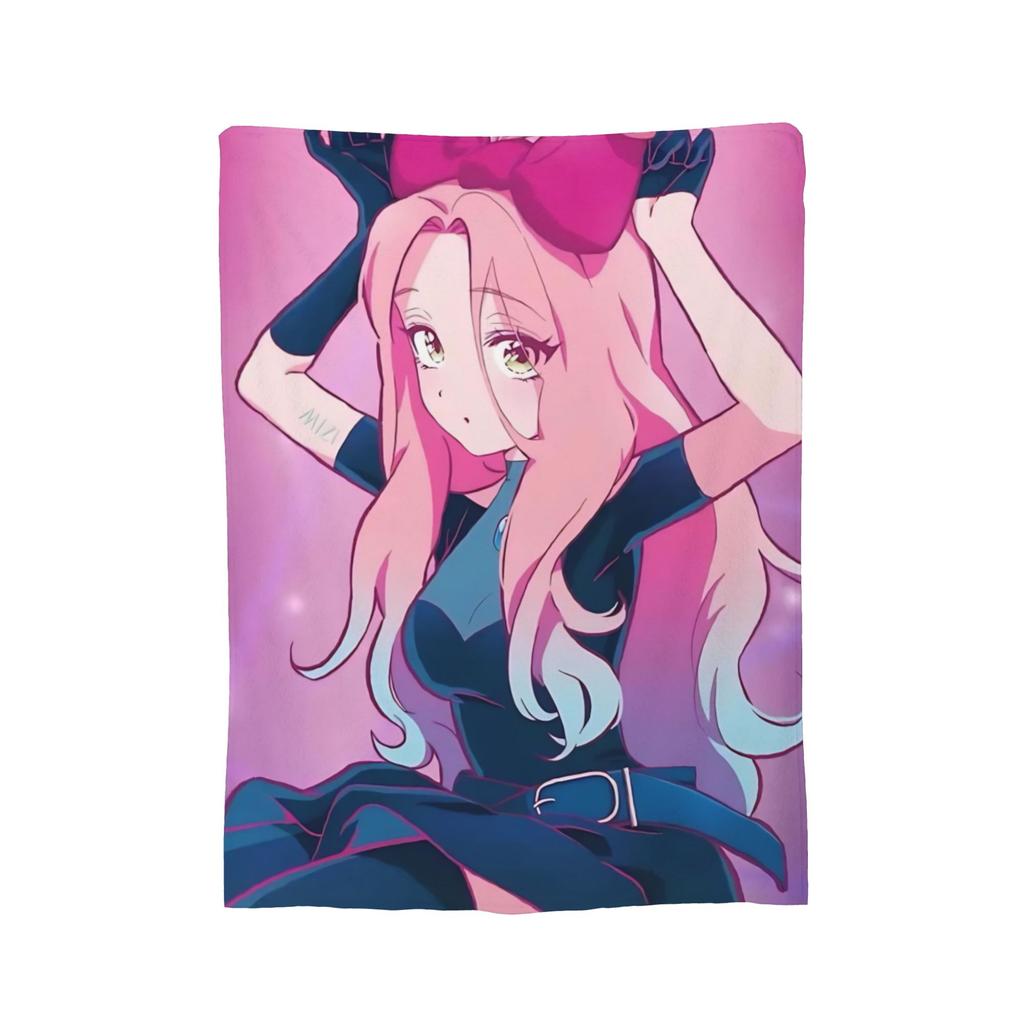 Mizi ALNST Zombie Stage Blanket Cartoon Flannel Throw Blanket Bedroom Sofa Decoration Soft Warm Bedspread