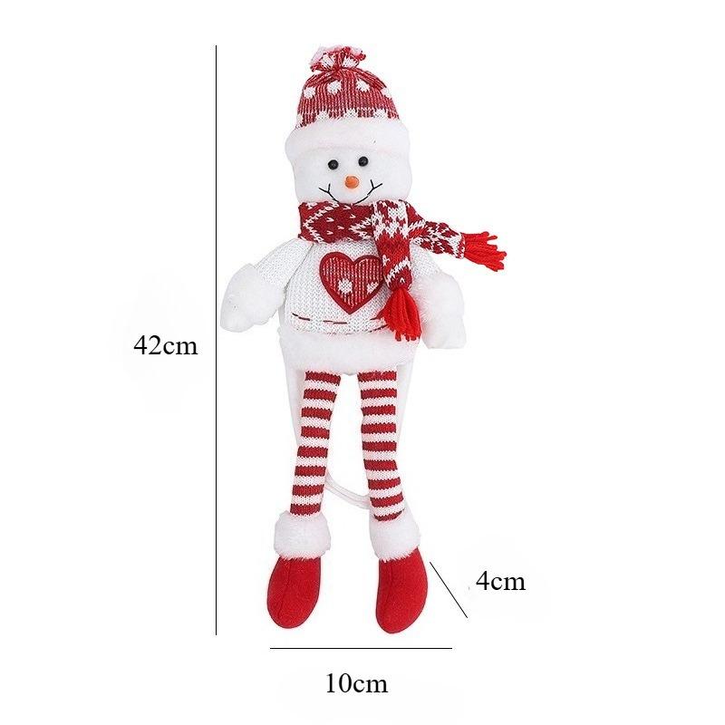 Christmas Creative Curtain Buckle Cartoon Doll Decoration Hotel Restaurant Decoration Doll Buckle Window Pendant
