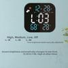 LCD Wall Clock Digital Wall Clock Weather Forecast Function