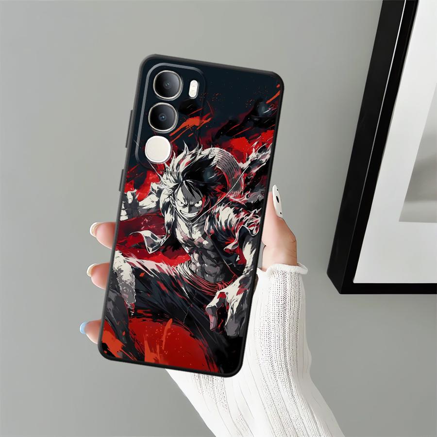 Luffy Ones Pieces Phone Cover Case for Vivo Y50 Y95 Y75 Y81 Y52S Y93 V29 Y53S Y71 Y91 V25 V30 V21E V23 Y51S Y78 V27