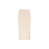 Solid Split Knit Maxi Skirt Women Skirts Beige J221128-ACI