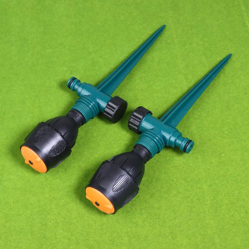 2 Sets/lot Garden Sprinkler 360 Degree Rotation Irrigation Watering System Plant Watering Sprinkler For Agriculture Lawn Farm