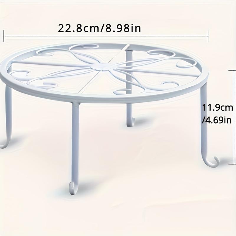 Heavy-Duty Rust-Resistant Metal Plant Stand - Suitable for All Seasons, Perfect for Indoor/Outdoor Garden Pots and Plants