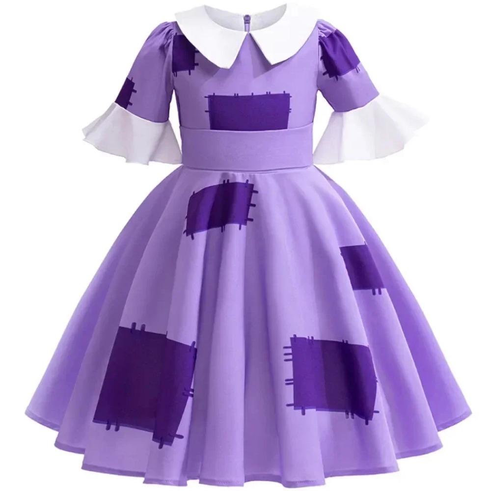 Ragazza Anime Cartone Animato Pomni Raghata Jax Caine Costume Cosplay Incredibile Circo Digitale Cosplay Clown Tuta per Bambini Ragazzi Costume di Halloween