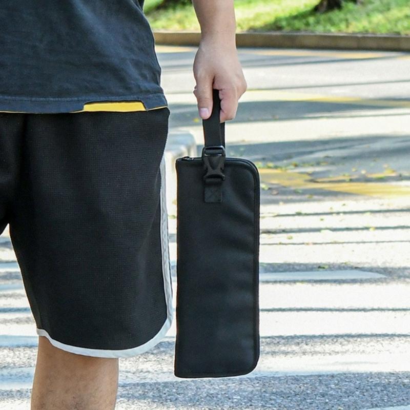 Microphone Carrying Case Inner Holder Pocket Stable Carry Case with Handle Securely Store and Transport Your Microphone