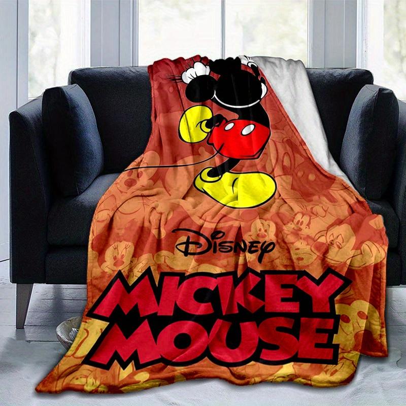 1 pezzo, Coperta Accogliente con Topolino per Arredamento Casa: Un Regalo Perfetto per la Tua Camera da Letto, il Soggiorno o i Viaggi, Coperta Morbida in Flanella, Ideale per Divani