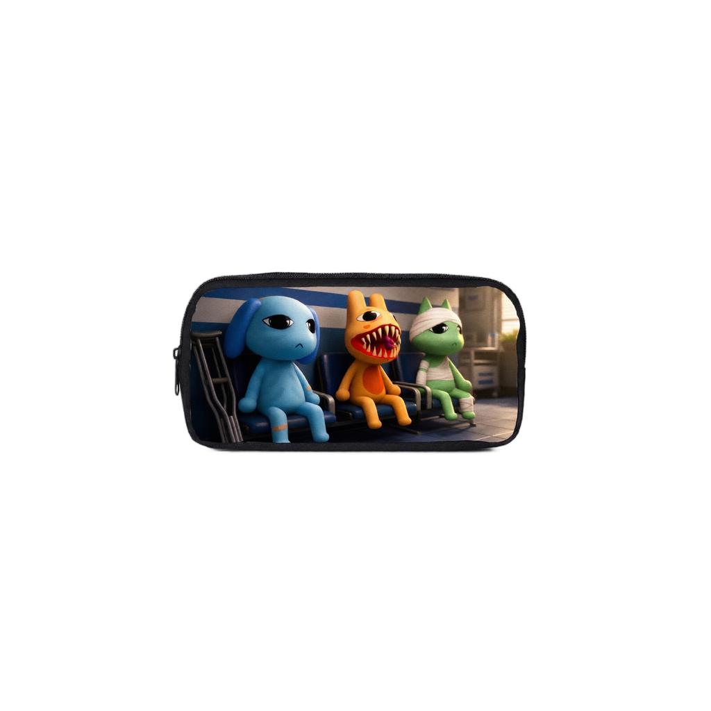 Animal Themed Pencil Case for Students - Pen Pouch for School Supplies