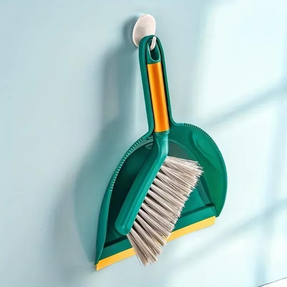 Useful Durable Desktop Broom Set Plastic Small Shovel Brushes Wear Resistant Broom Dustpan Computer Keyboard