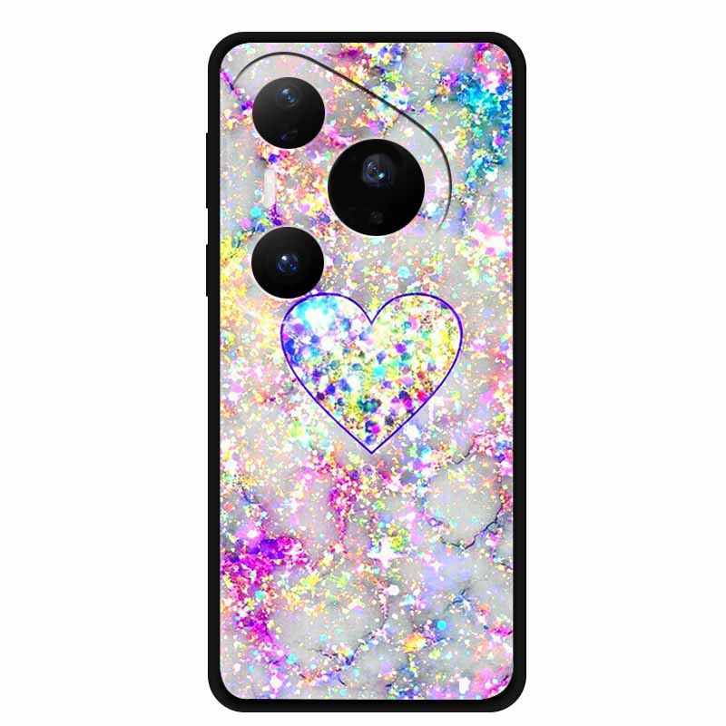 

Чехол для Huawei Pura 80 Pro / Pura80 Pro+ Роскошный мягкий силиконовый чехол-крышка для Huawei Pura 80 Pro Plus Ударопрочный чехол из ТПУ Funda Pura 80 Pro