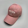 Retro Letter Embroidered Baseball Cap Men'S And Women'S Sunshade Fashion Trendy Brand Showing Face Small Cap