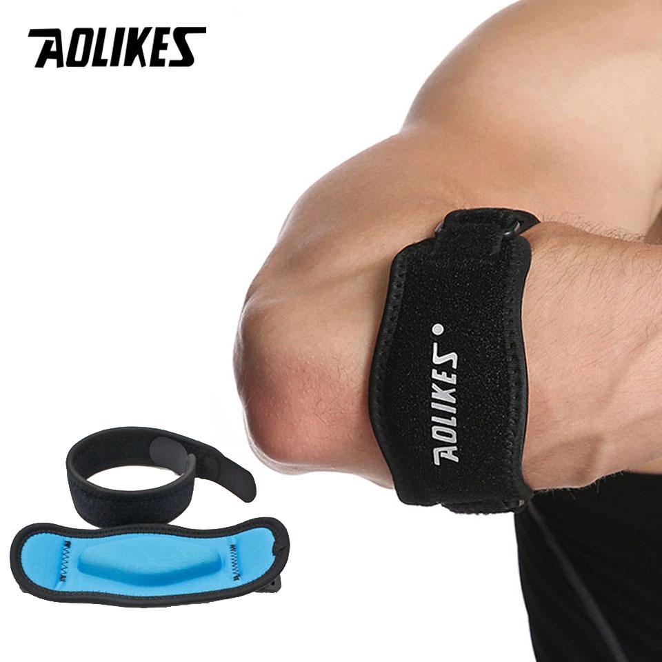 Aolikes Tennis Elbow Brace Pain Relief Support For Tennis Golfers Elbow Tendonitis Strap For Men