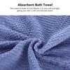 Polyester Shower Towel Set Coral Fleece Body Wrap Towel Durable Bath Towel Set  Home Hotel Spa