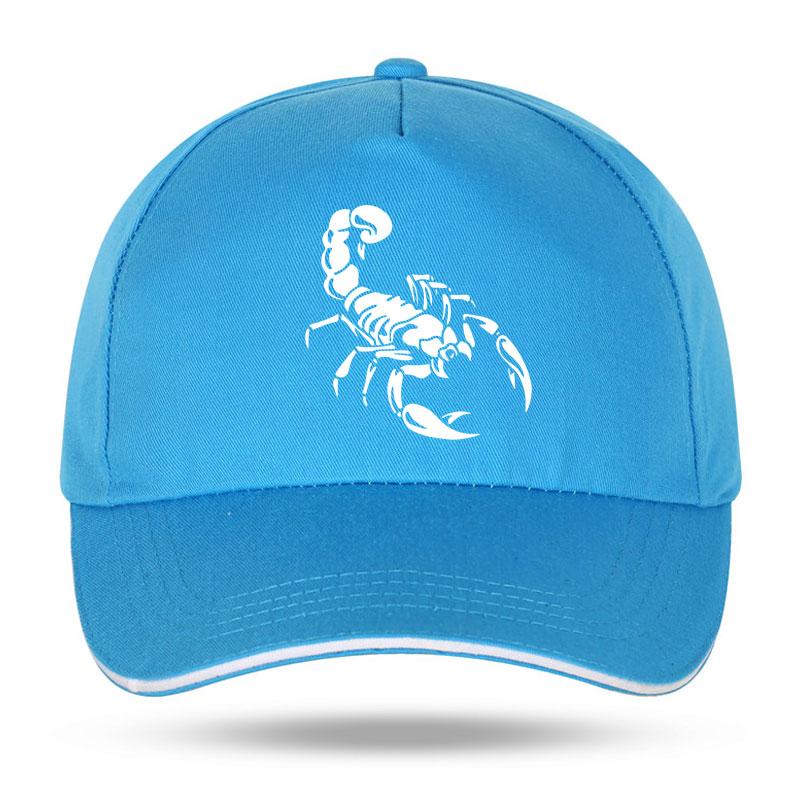 New Unisex Women Fashion Scorpion Baseball Caps for Hip Hop Cotton Trucker Cap Bone Dad Hats