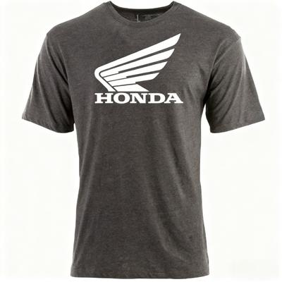 Honda Mens and Womens Tshirt Summer Y2k Cotton Tee Honda Gold Wing Sports Shortsleeved Spring Autumn Motorcycle Cycling Top