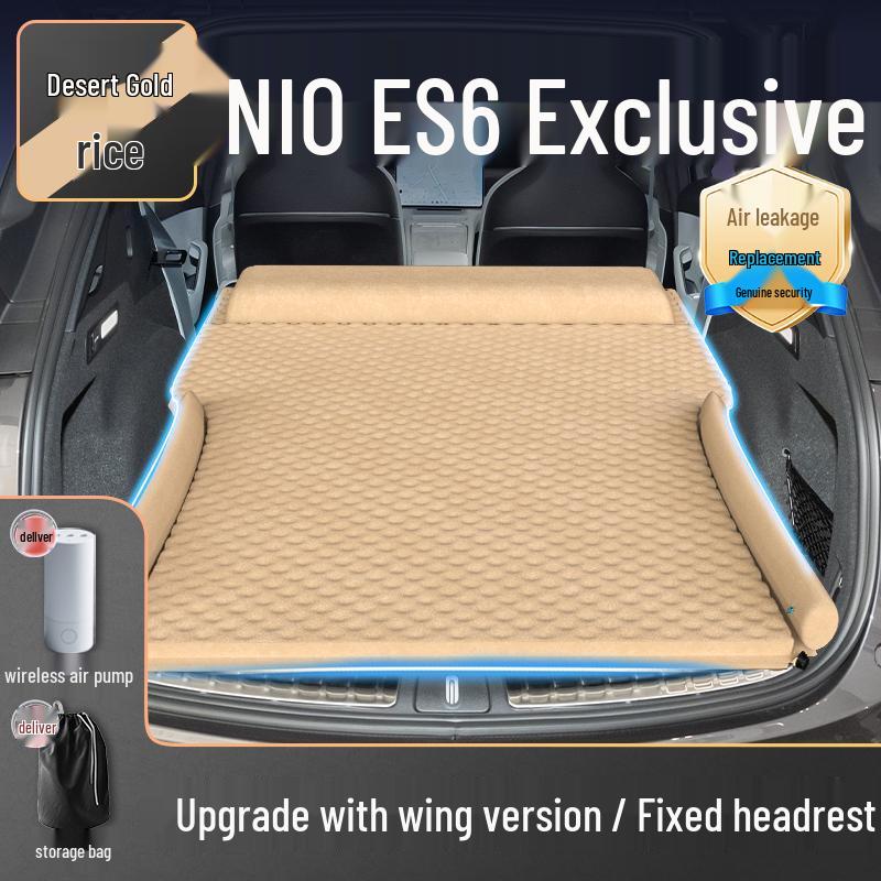 NIO ES6 Rear Seat Car Bed Mattress: Inflatable Sleeping Pad for 25 Models