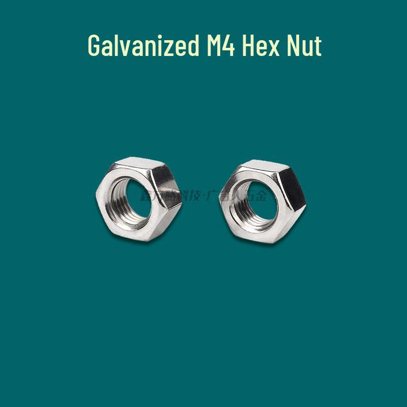 M4 Metal Embedded Nut 3/4/5mm Aluminum Plastic Panel Nut