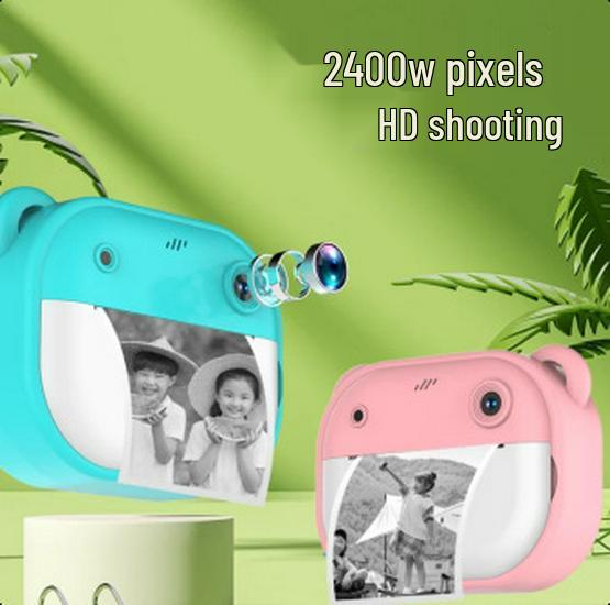 Kids' HD Dual Camera Instant Print Digital Toy for Photos & Videos