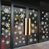 Weihnachts-Schneeflocken-Haftfolien - Neujahrs-Fensterdekorationen für Einkaufszentren und Türdisplays