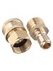 For High Pressure Washer 3/8 M22 Female and Male Quick Connect Adapter