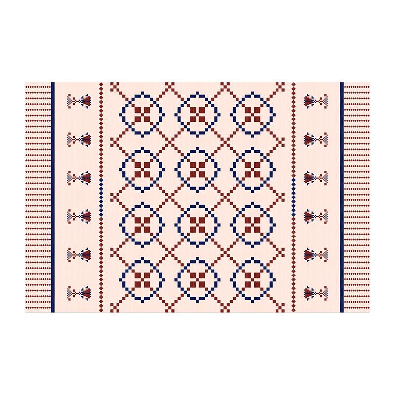 Tištěný 3D Marocké Linie Obývací Pokoj Koberec Ložnice Pracovna Malý Svěží Koberec Pratelný