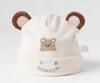 Unisex Bear Baby Hat for 0-6 Months - Cute and Adorable Newborn Cap for Spring and Autumn