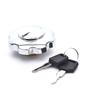 1PCS Diameter 60mm Motorcycle Fuel Gas Tank Cap Cover Lock + 2Pcs Keys For CG125 Spare Parts