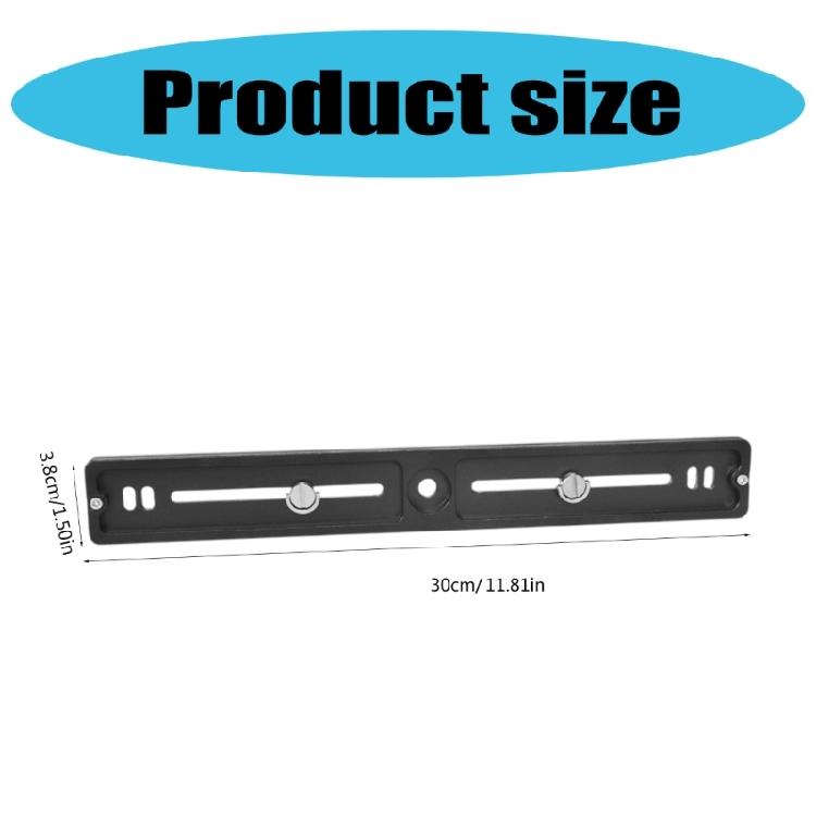 Dslr Camera Bracket Camera Base Plate Quick Release Plate Adapter Mounting Plate For Camera Tripod Clamp Accessories