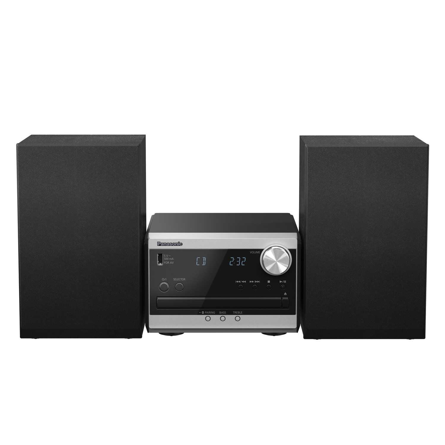 

Стереосистема Panasonic Bluetooth CD Silver SC-PM270-S