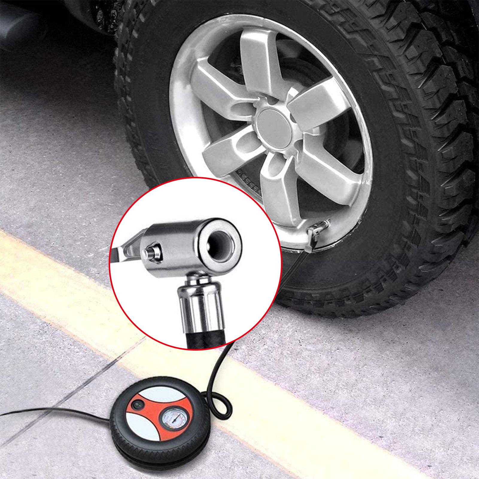 

Bike Motorcycle Car Tire Air Inflator Hose Inflatable Tube Hose Tire Valve Connect Pipe Connection Air Chuck Inflator 10cm Not deflated чорний