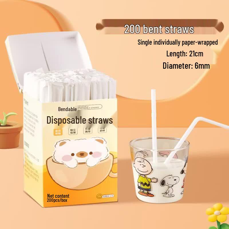 Qiwei Disposable Plastic Straws