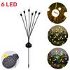 800mAh Solar LED Firefly Light, 10LED Swaying Light, Garden Landscape Lighting, Courtyard Lawn, Small Road Street Light