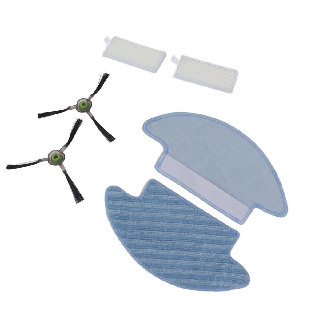 Sweeper Filter Side Brushes Efficient Washable Reusable Vacuum Cleaner Filter Kit for M210 M210S M210B M213