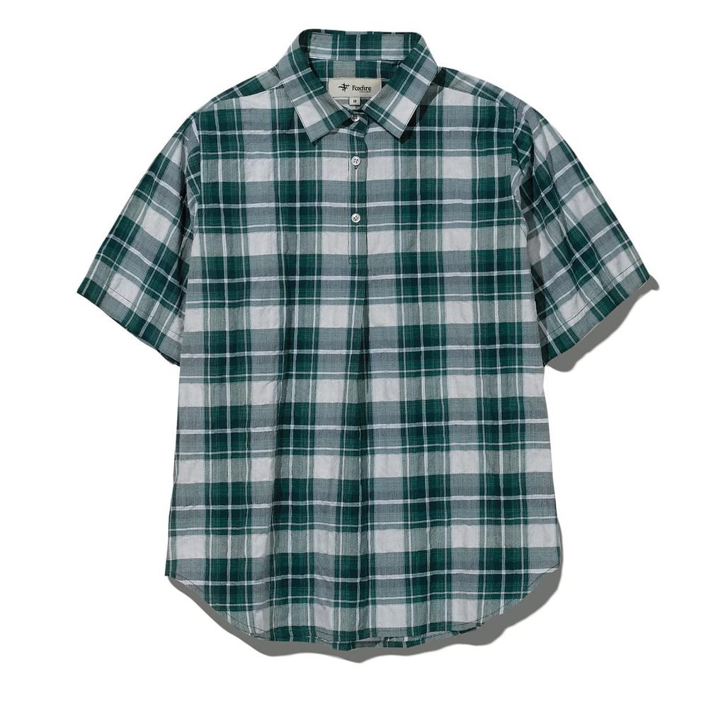Foxfire 8212258 Surface C Shirt 8212258 Green S [-3°C] [Heat-shielding] [Sweat-wicking] [Quick-drying] [UV Protection] [Kokageshield] C-Shield S/S