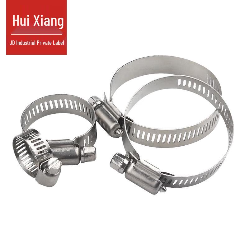 Huixiang 304 Stainless Steel American Style Hose Clamp