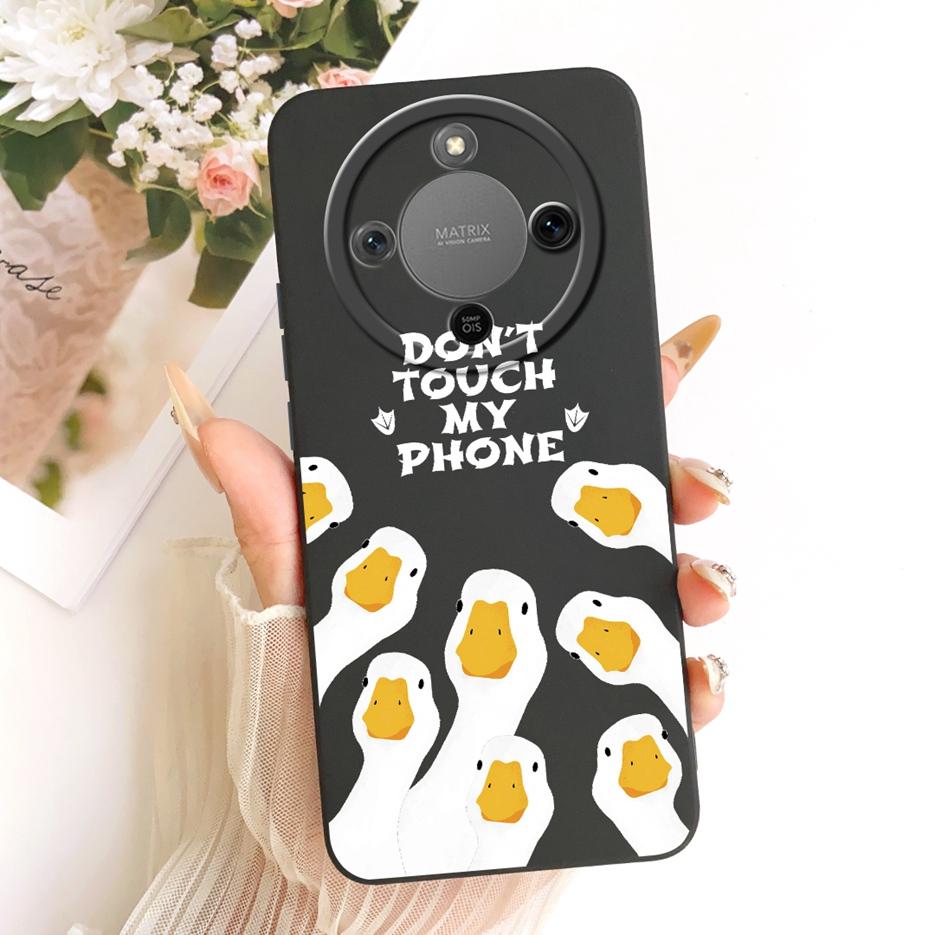 For Honor Magic 8 Lite Case Honor X9d MTN-NX1 Cute Dog Panda Cartoon Cover Silicone Case For Honor X70 X 70 HonorX9d Soft Fundas