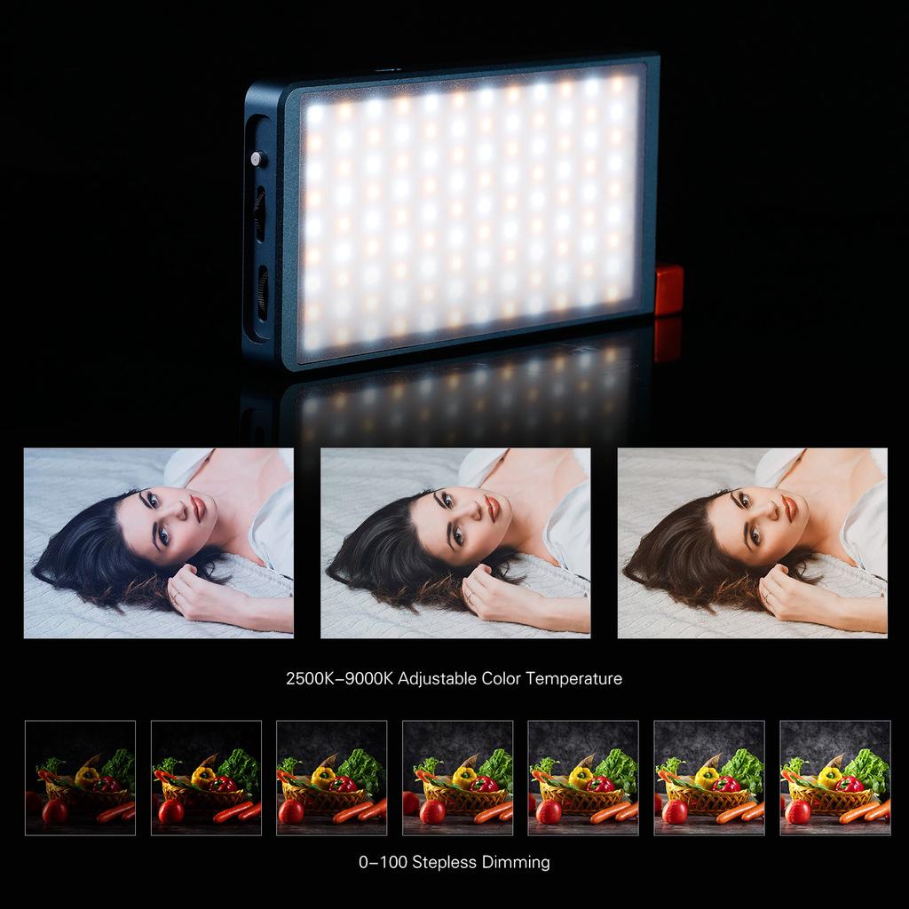 Buy FalconEyes F7 LED Camera Light RGB Full Color Video Lamp Pocket