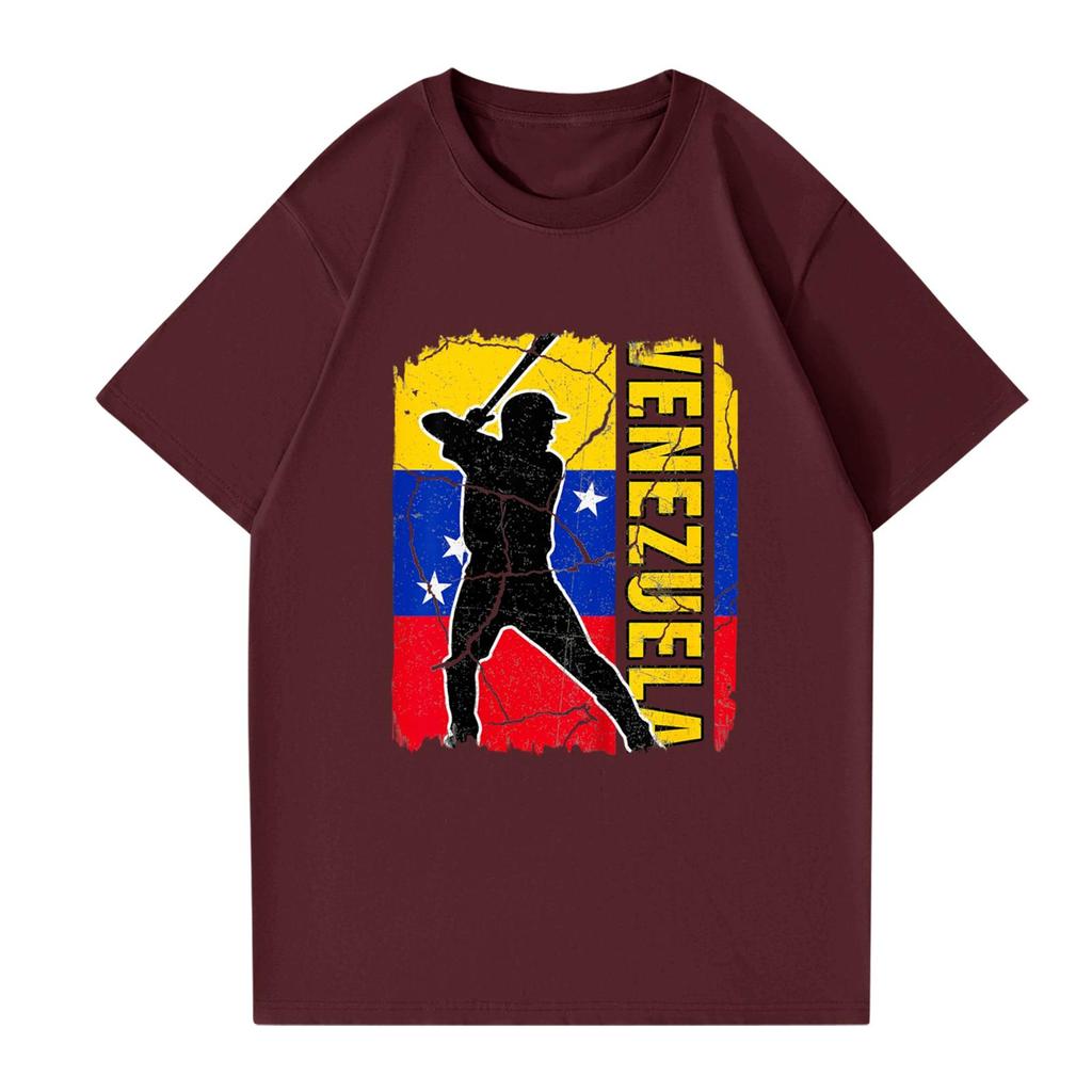 Modisches rundhalsiges lässiges bedrucktes kurzärmeliges T-Shirt Top für Damen und Herren