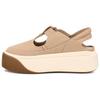 Ez-Duzzit Seria Modowa z Tkaniny Wygodne Buty Codzienne Buty Damskie Brązowe 1167500-MDSD