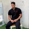 Muscleguys Modna męska koszulka z krótkim rękawem, bawełniana, sportowa, letnia, oddychająca, z półrękawem