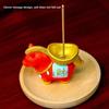 Creative Zodiac Pony Incense Burner Pony Shape Resin Indoor Incense Burner New Year Ornamental Horse Year Cense Holder