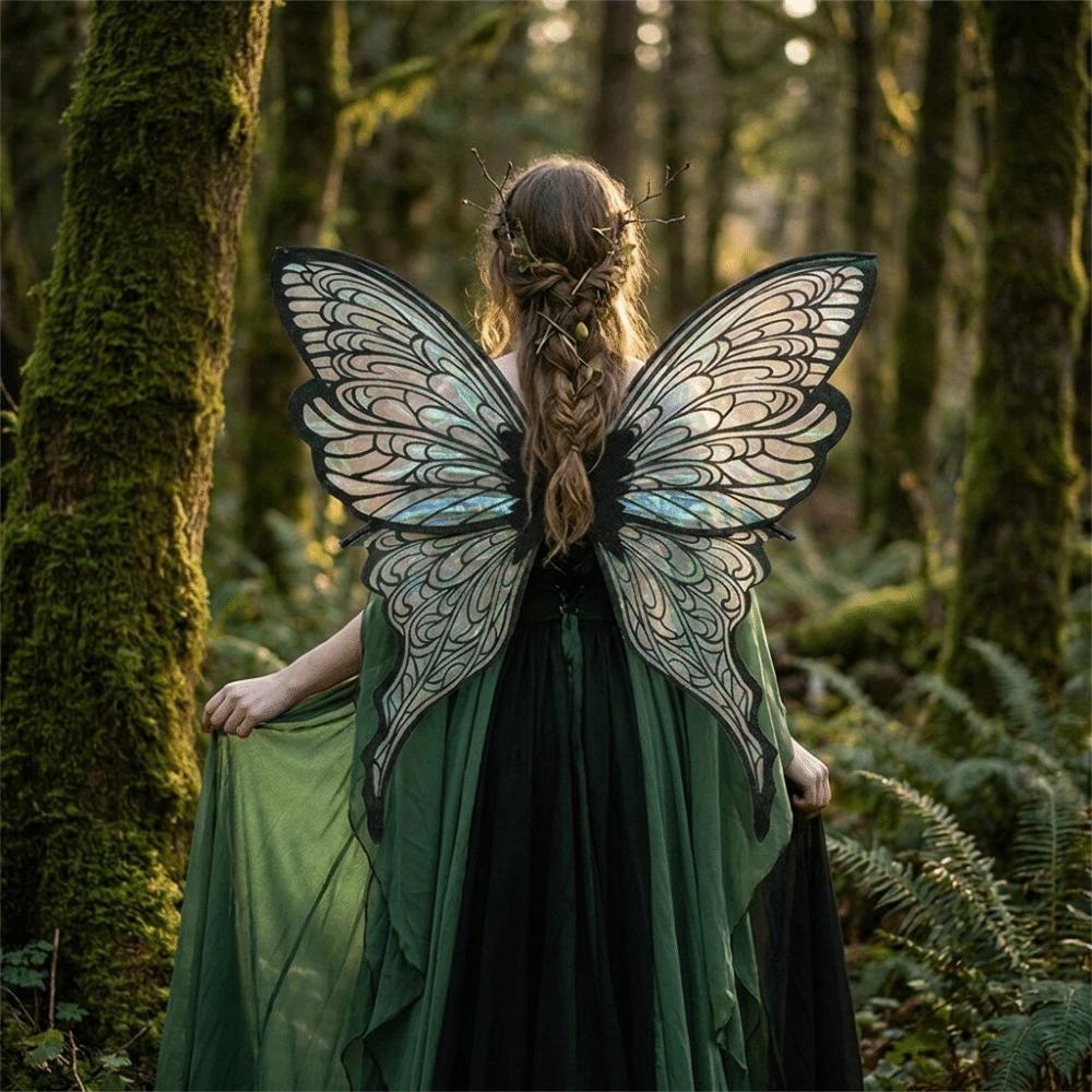 Sparkling Butterfly Wings Plastic Material Elf Wings New Fairy Wings Cosplay