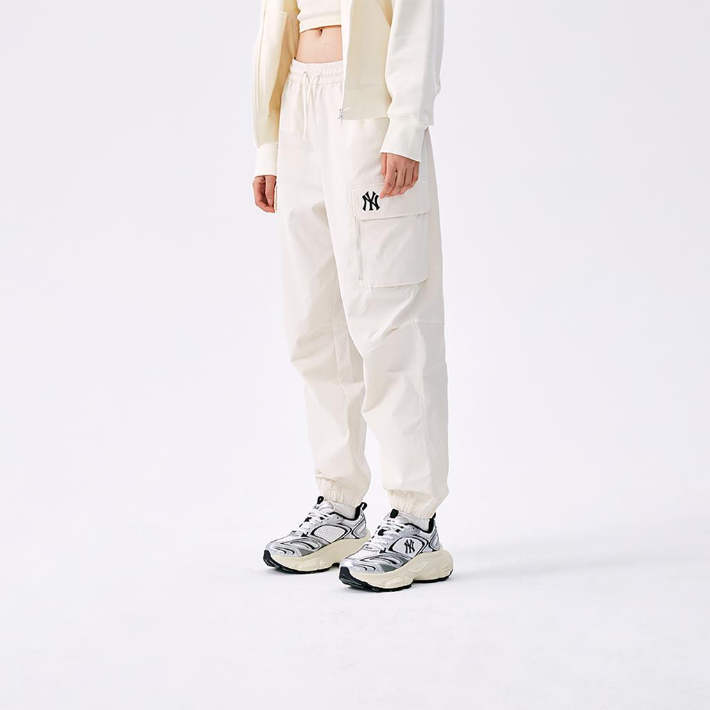 New MLB New York Yankees Casual Pants Unisex Hemp Cream 3AWPB0151-50CRM