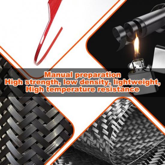 Red Carbon Fiber Center Navigation Trim Sticker For BMW 5 Series G60 i5 2024+