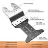Universal 20-Piece Oscillating Saw Blade Set - Hot Selling
