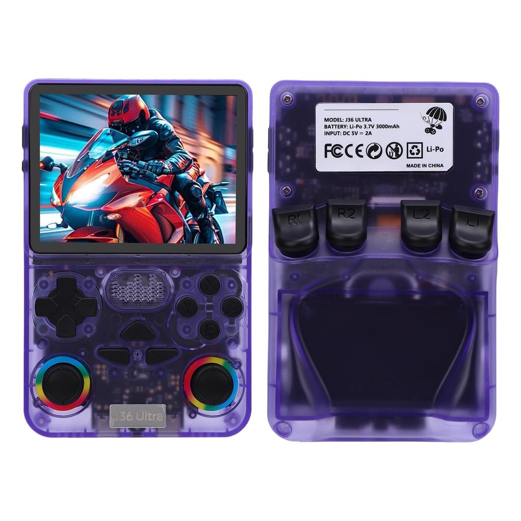 Retro Handheld Game Console Preloaded 30000 Games 3.5 Inch Screen Retro Gaming Console with 64G Small Memory Card