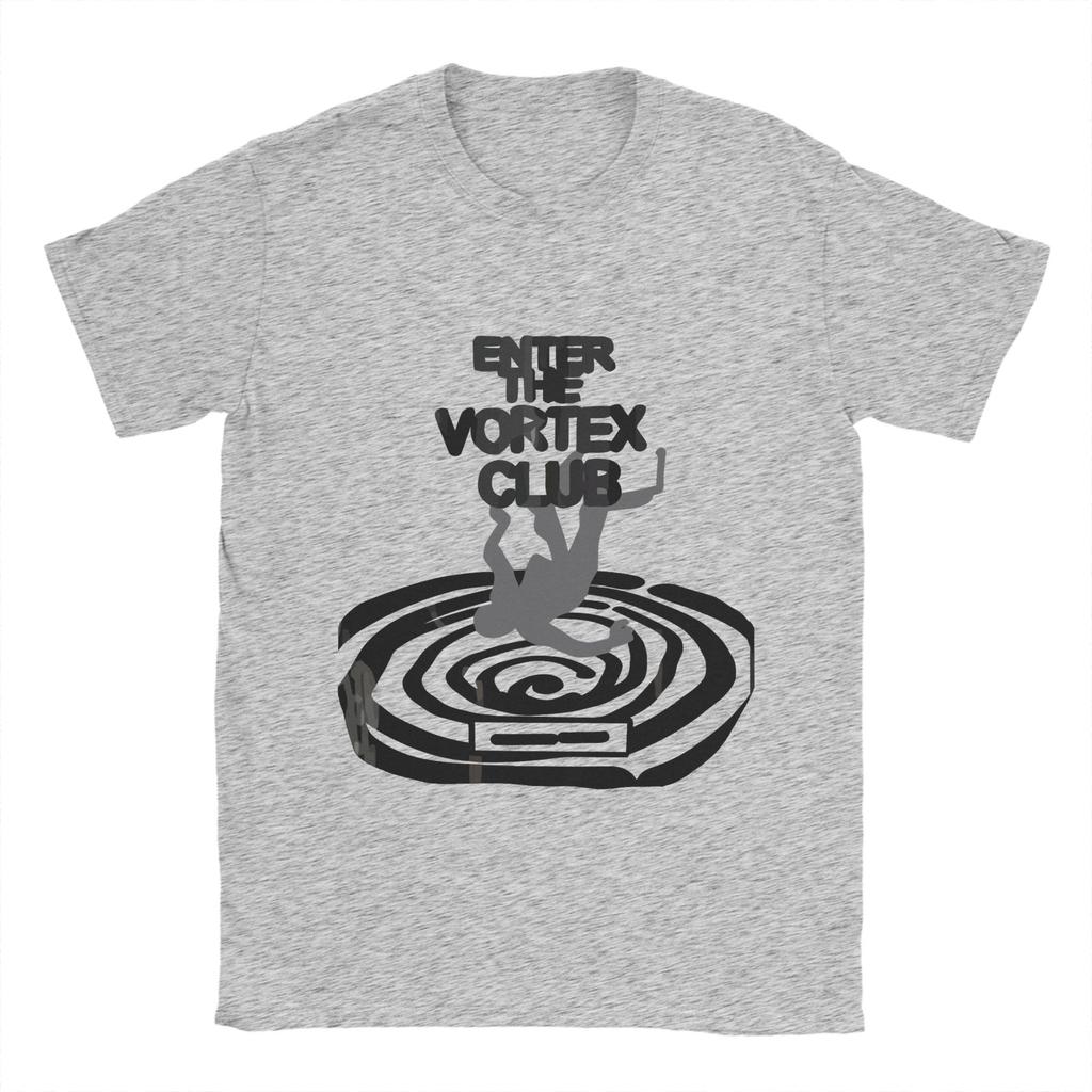 Life Is Strange     Men T Shirt Enter the Vortex Club Crazy Tee Shirt Short Sleeve O Neck T-Shirts Cotton Plus Size Clothing