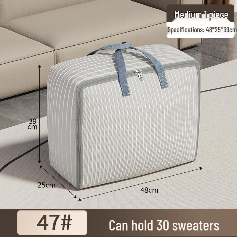 Oxford Cloth Storage Box for Bedroom and Dorm – Large-Capacity Fabric Wardrobe Organizer