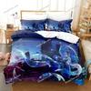 3D Printed Anime Arknights Bedding Set Boys Girls Twin Queen Size Duvet Cover Pillowcase Bed Kids Adult Home Textileextile369