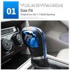 2026 Hot For VW VOLKSWAGEN Metal  R Rline Logo Gear Head Shift Gears Cover Sticker For VW volkswagen R line Bora Tiguan Golf GTI